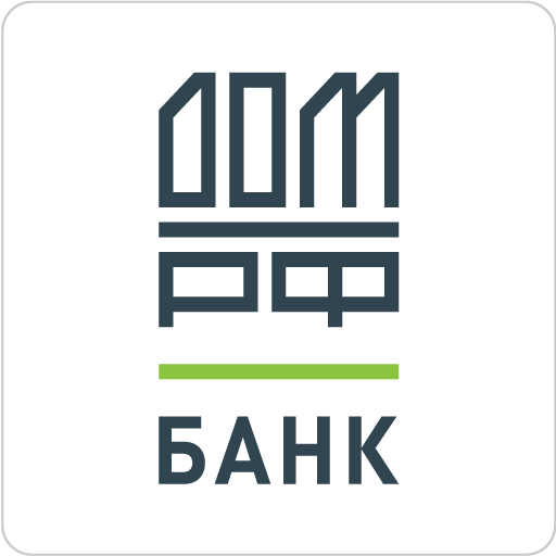 Логотип Дом.РФ банка